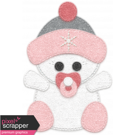 Snow Baby Pink Snow Baby - Woolen (456x456), Png Download
