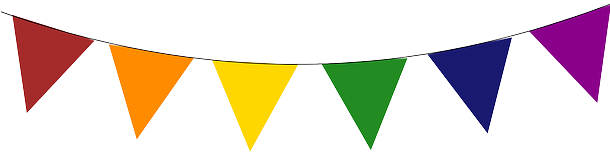 Field Day Flags Clipart (609x320), Png Download