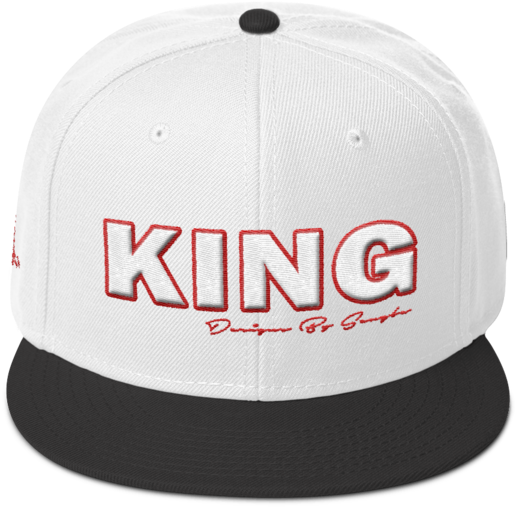 White Black Snapback (600x600), Png Download