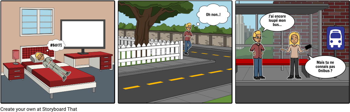 Onibus - Cartoon (1164x385), Png Download