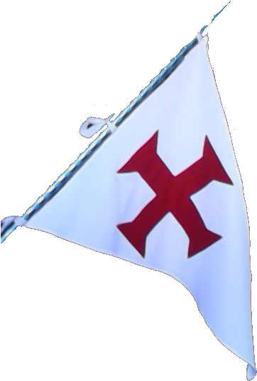 Banderin Doble Para Lanza - Flag (461x614), Png Download