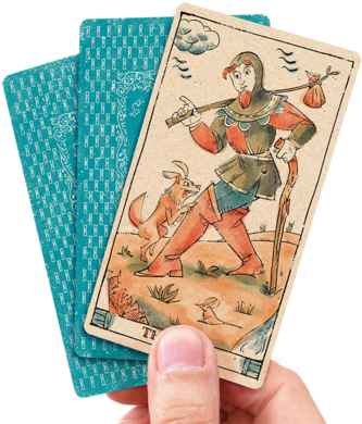 Tarot Of Musterberg - Playing Card (435x400), Png Download