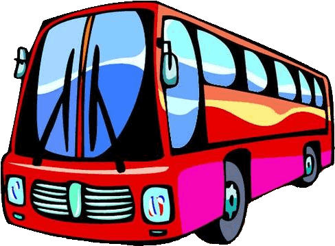 Horários De Ônibus Que Partem Da Rodoviária De Itapecerica-mg - Onibus Desenho Animado Png (600x449), Png Download