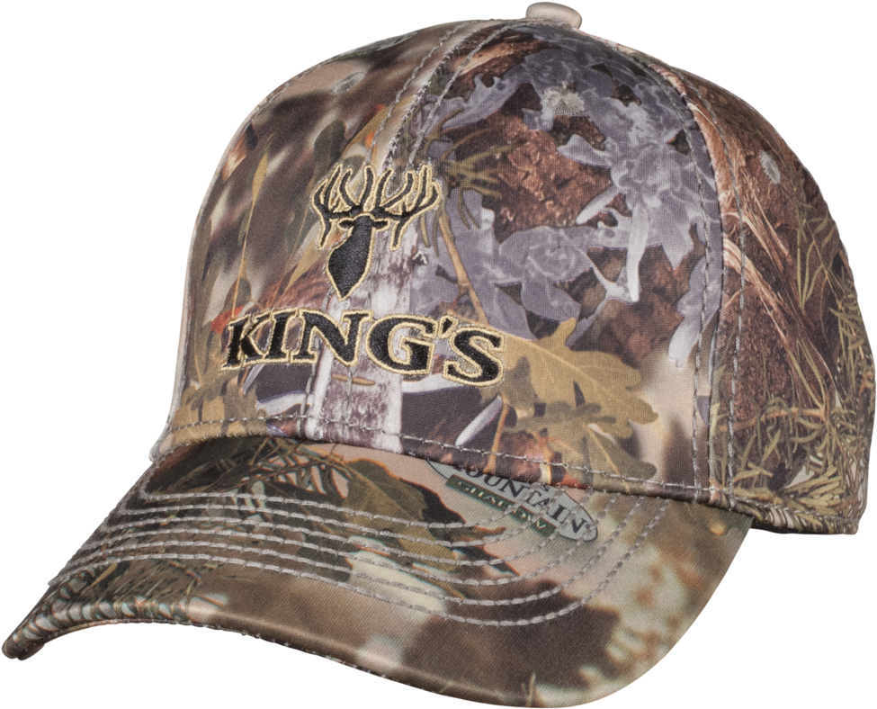 King's Camo Hunter Series Hat Mountain - Baseball Cap (1024x1024), Png Download
