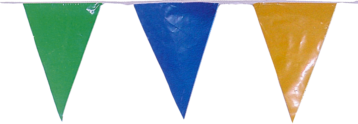 Banderas Triangulares Para Fiestas De Pueblos - Banner (1189x414), Png Download