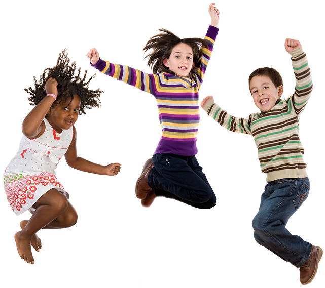 Jumping Kids Png Download - African Kids Jumping (641x569), Png Download