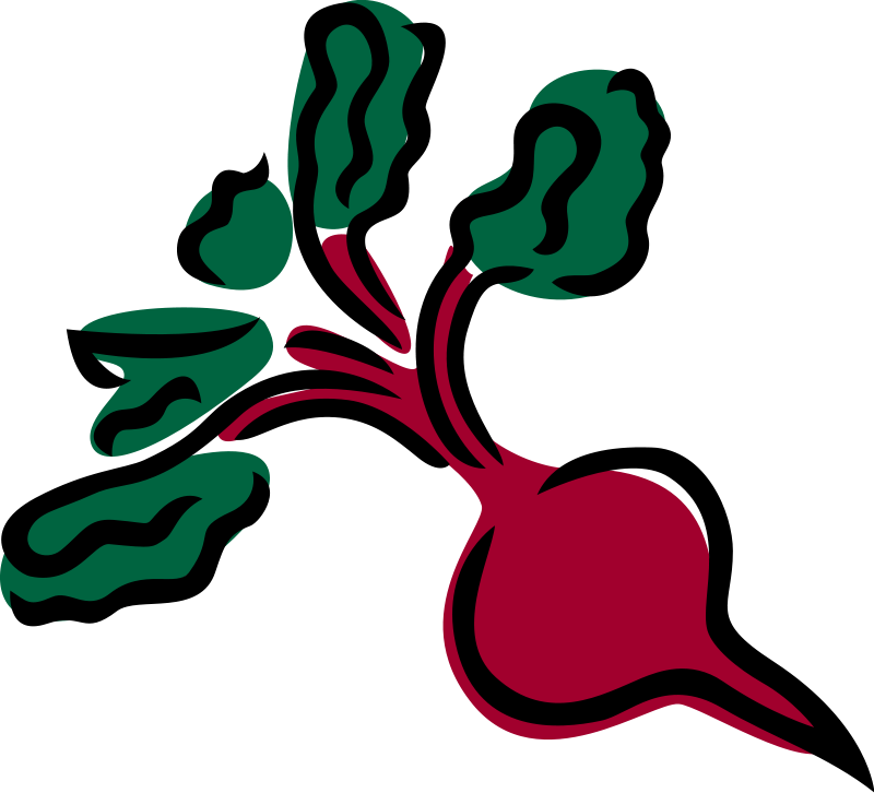 Just A Pretty Print To Remind Me To Try To Do Something - Beetroot Clipart (800x726), Png Download