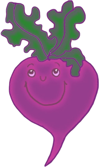 Cartoon Beet Png (347x568), Png Download