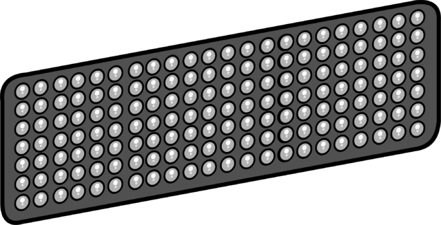 Show Lights Sprite 001 - Ben Day Dots Background (640x327), Png Download