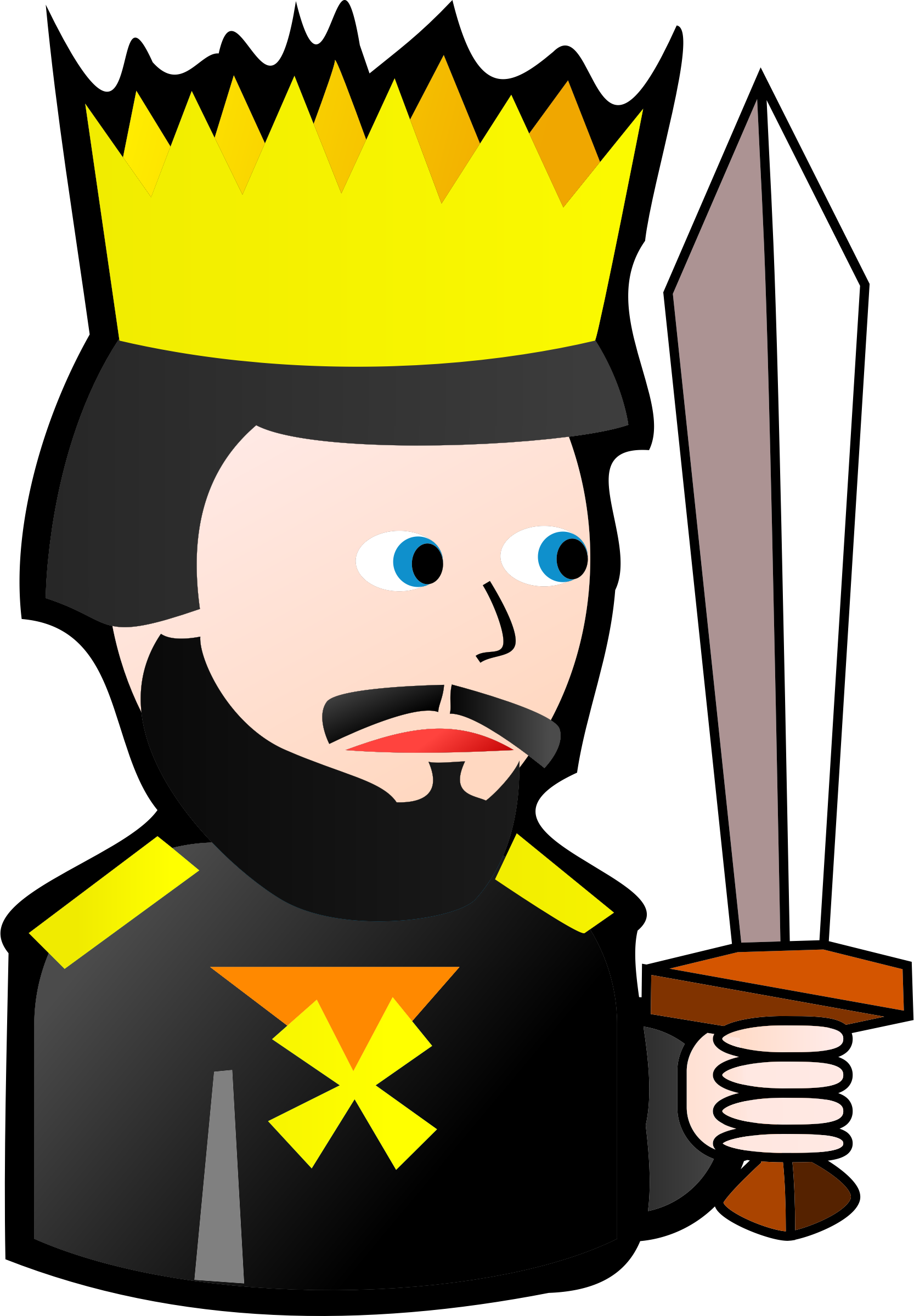 Big Image - Free King Images Spades (1666x2400), Png Download