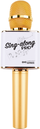 Sing-along Pro Bluetooth Karaoke Microphone And Speaker - Sing-along Pro Bluetooth Karaoke Microphone And Bluetooth (480x446), Png Download