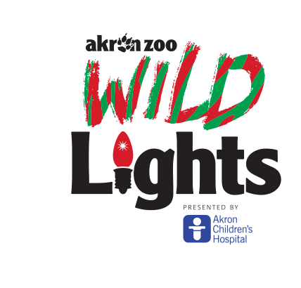 Come Enjoy The Wildest Lighting Display This Holiday - Akron Zoo (443x423), Png Download