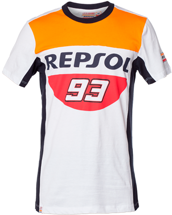 Vr 46 Apparel Men's Repsol T-shirt (multicolor, Large)177 (500x500), Png Download