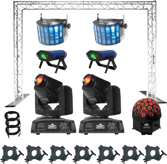 Chauvet Dj Show Maker 150 Professional Lighting & Truss - Chauvet Lighting Intimidator Spot Led 150 Dj Lighting (600x600), Png Download