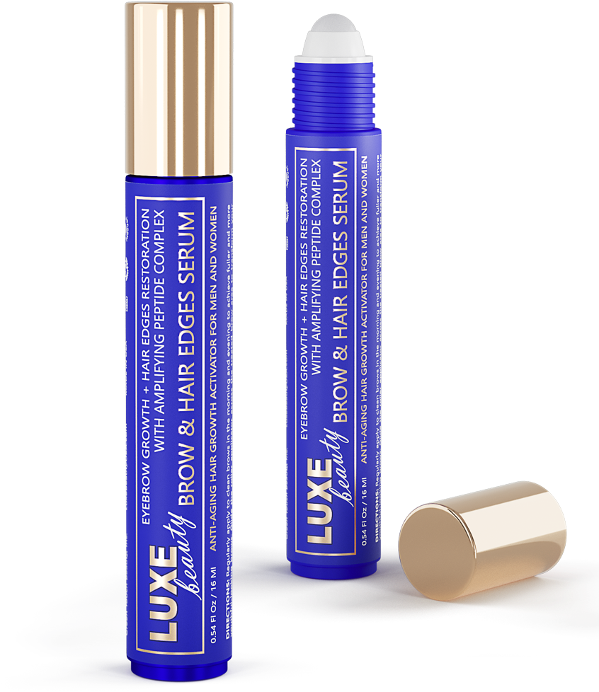 Anti-aging Brow Serum & Hair Edges Restoration For - Eye Liner (1000x1000), Png Download