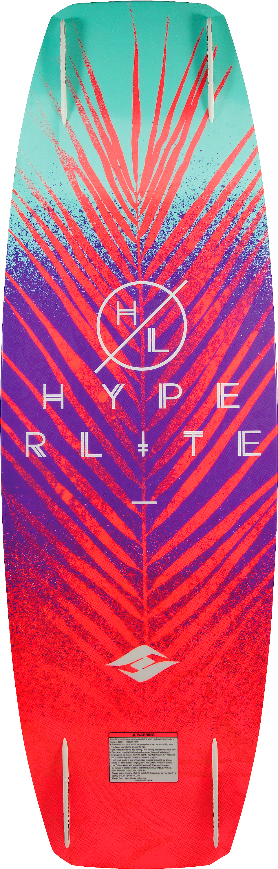 Hyperlite Prizm Top - Hyperlite Prizm Women's Wakeboard - 2016 (1200x3166), Png Download