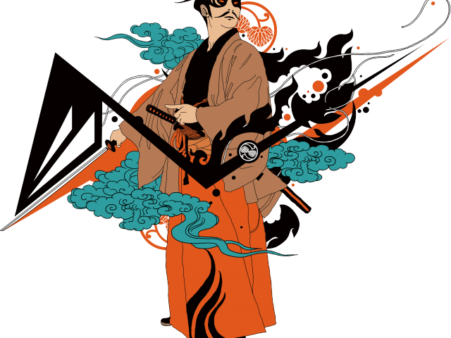 Samurai Clipart Japanese History - Samurai (640x480), Png Download
