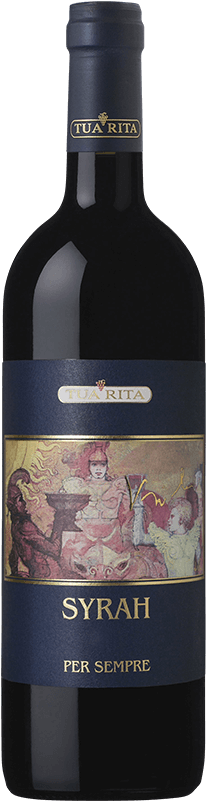 Tua Rita - Tua Rita Per Sempre Syrah 2015 (646x1000), Png Download