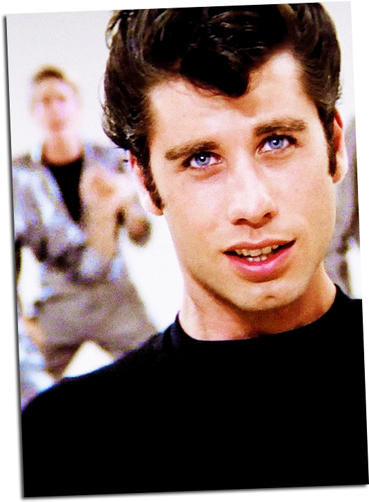 You Played Danny On Stage, Have You Met John "i Am - John Travolta Grease (574x758), Png Download