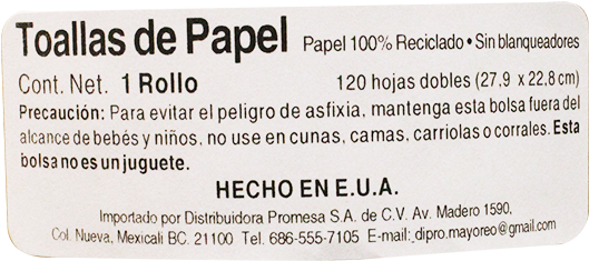 Seventh Generation, Toallas Naturales De Papel 120 - Paper (600x700), Png Download