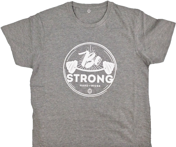 Camiseta Be Strong De La Línea Alimentología Cruda - T-shirt (760x760), Png Download