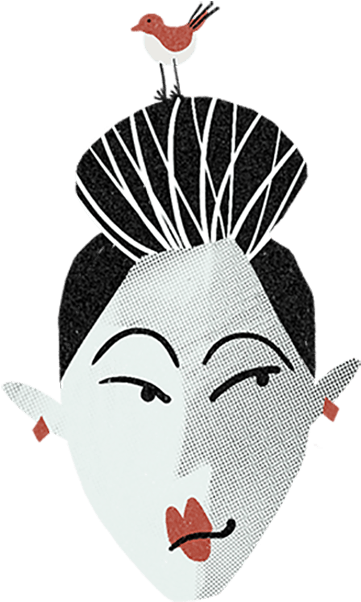 Japanese Mask - Illustration (618x618), Png Download