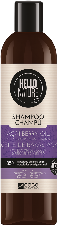 Shampoo - Hello Nature Shampoo (800x1117), Png Download