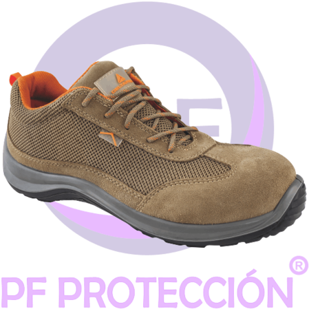 Zapato Asti S1p Delta Plus - Delta Plus Astis1p Beige Mesh, Suede Shoe, 46, Astispbe46 (500x500), Png Download