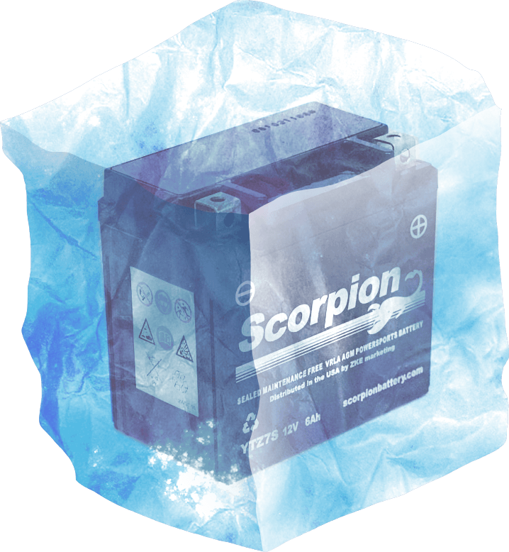 Frozen Battery Image - Frozen Battery (718x778), Png Download