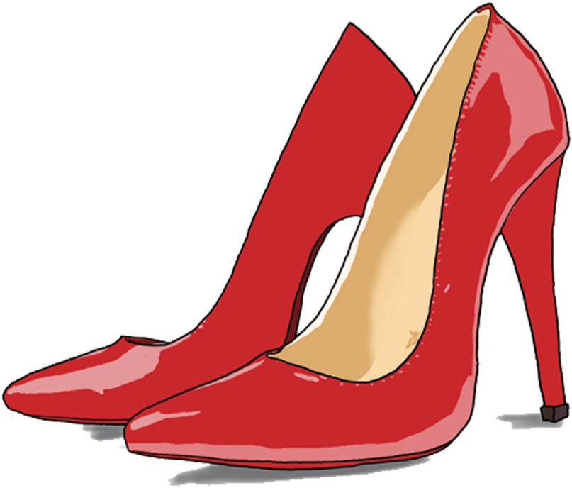 Toto, We're Not In Kansas Anymore - Dibujo Zapatos Mujer Png (1024x1024), Png Download