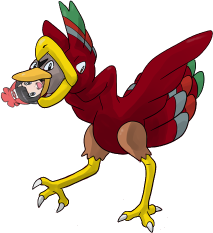Chicken Chan In Upchucken - Upchucken Pokemon Clover (465x465), Png Download