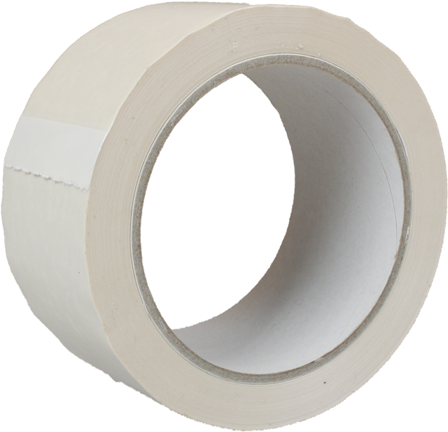 Packing Tape, Pvc, 50mm, 66m, White - Dozensluittape, Pvc, 50mm, 66m, Wit (640x640), Png Download