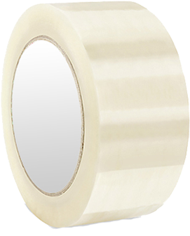 Bopp Packing Tape Transparent And Brown - Circle (576x359), Png Download