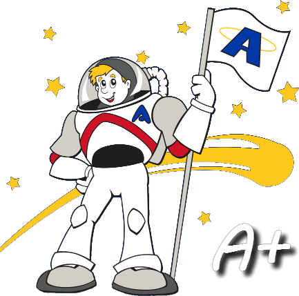 Playground Clipart Leader - Andersen Elementary Astronaut (433x429), Png Download