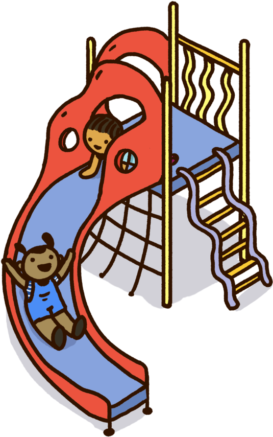 Slide Child - Child (1000x1000), Png Download