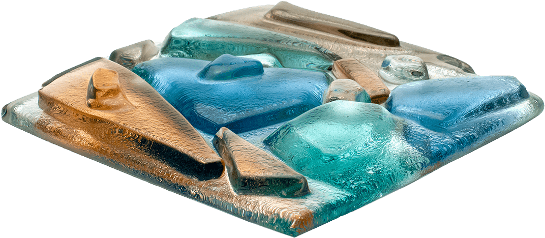 Art Glass Samples - Glass (1200x600), Png Download