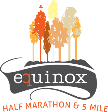 Equinoxgreybanner - Fall Equinox Half Marathon & 5 Mile (349x364), Png Download