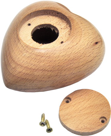 Wood Keepsake Urn With Open Chamber - Wood (500x500), Png Download