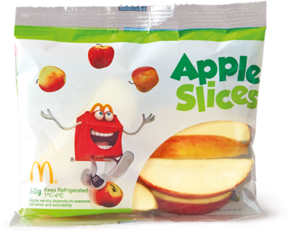 Our Delicious Crisp Apple Slices Are Picked From New - Mcdonald's (700x487), Png Download