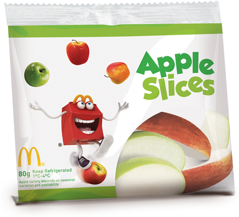 Bring The Kiddos By For A Package Of Free Apple Slices - Mcdonald's Apple Slices Ads (700x487), Png Download