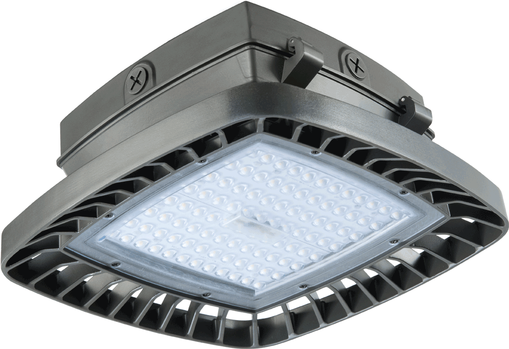 25w Low Profile Parking Garage Light, 3000k Cct - Light-emitting Diode (1100x1100), Png Download