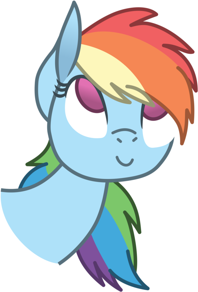 Cute Rainbow Dash Iambrony - Rainbow Dash (774x1032), Png Download