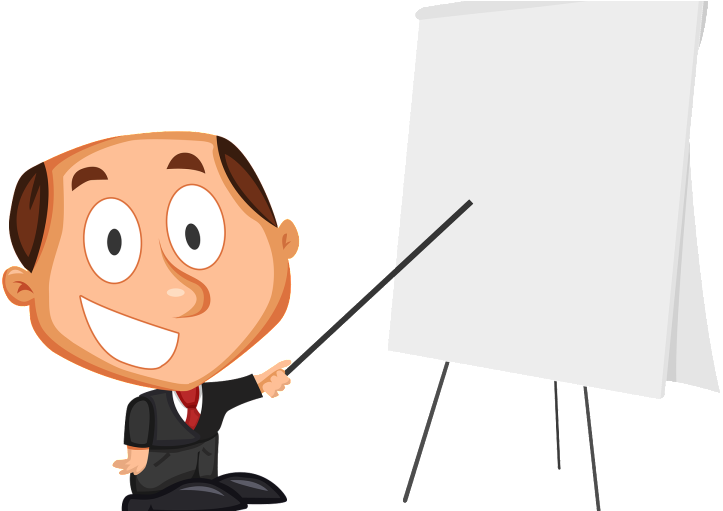 Videos Explicativos Animados - Animated Cartoon For Powerpoint Presentation (825x510), Png Download