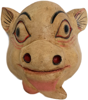 Pig Mask - Warthog (360x480), Png Download