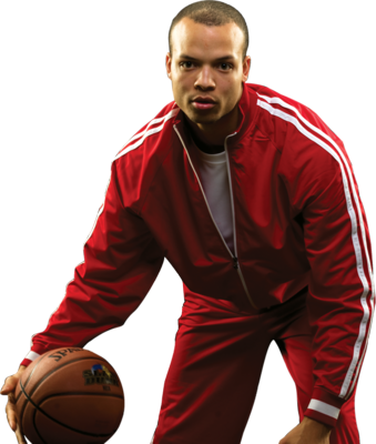 Nba Basketball Hoop Png Go Back > Gallery For > Basketball - Player The Basketball Png (339x400), Png Download