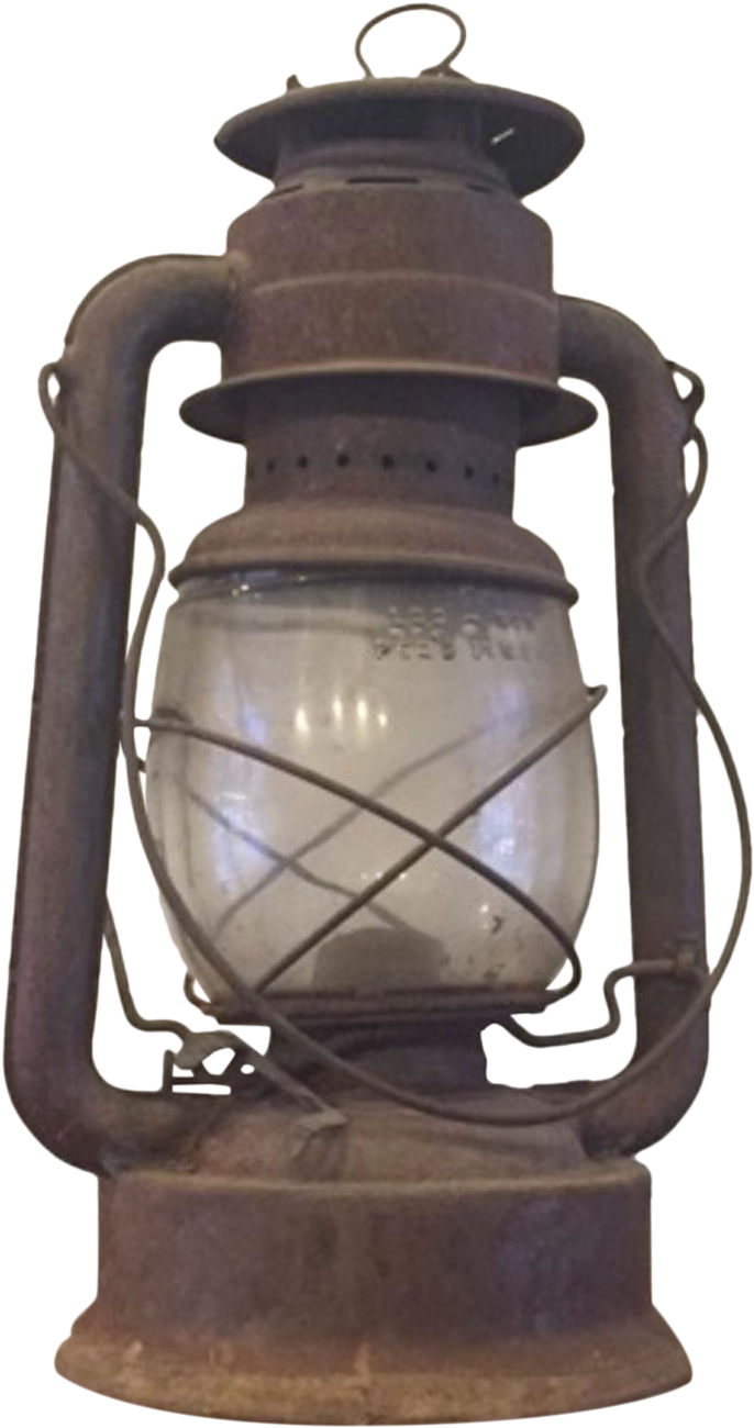 2 D-lite Lantern W/rustic Patina On Chairish - Lantern (1600x1600), Png Download