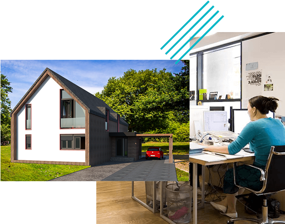 Wood House Car - Car (585x539), Png Download