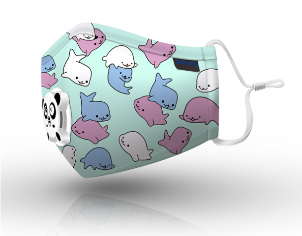 Pollution Mask Kids For Pm - Child (593x722), Png Download