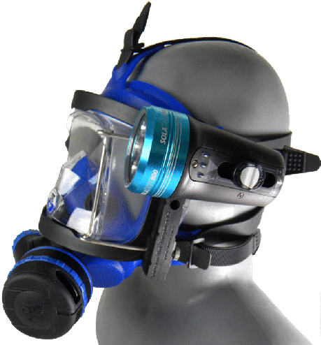 Guardian Rail System With Sola 800 Dive Light - Ots Guardian Rail System With Sola 1200 Dive Light (500x500), Png Download