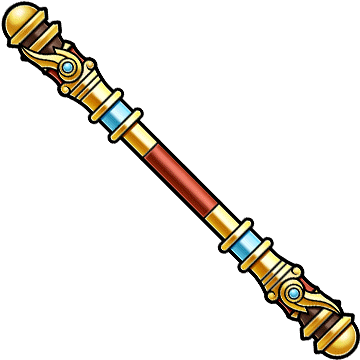 Gear-ape King Scepter Render - Metal (380x380), Png Download